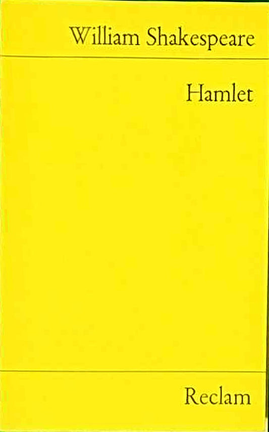 Universal-Bibliothek  Nr. 31: Hamlet: Prinz von Dänemark - Tragödie