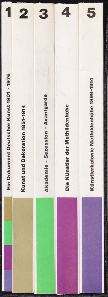 Ein Dokument deutscher Kunst - 5 Bände (1-5)