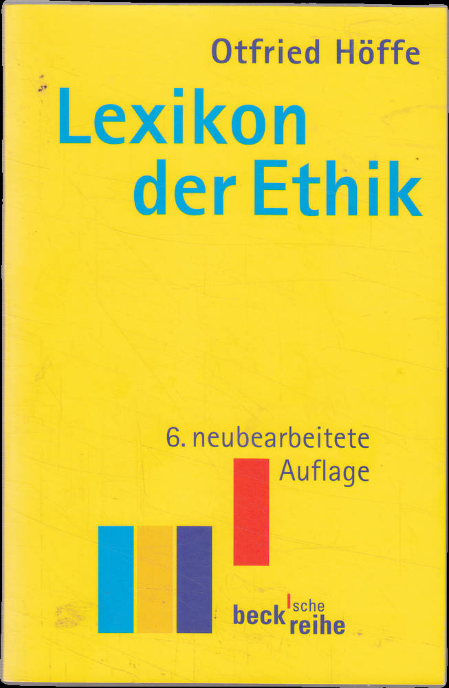 Lexikon der Ethik (Beck'sche Reihe)