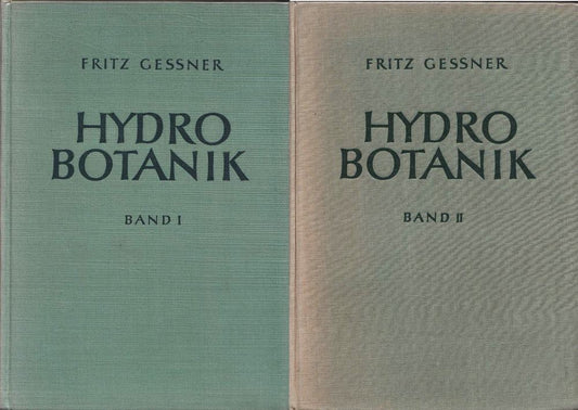 Hydrobotanik - Band 1 und 2