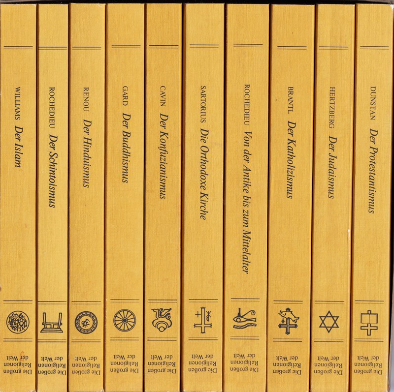 Die großen Religionen der Welt.