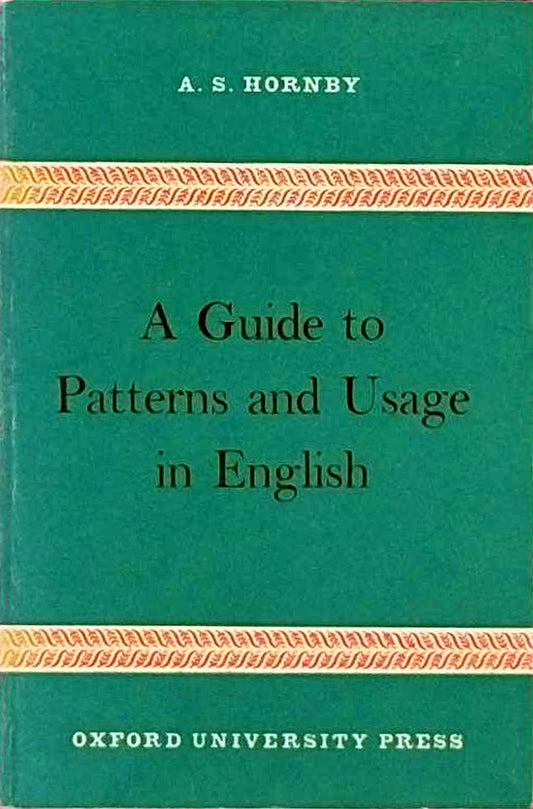 A Guide to Patterns and Usage in English.