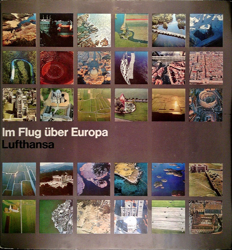 Im Flug über Europa