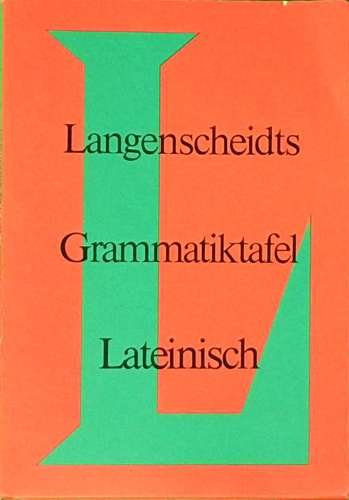 Langenscheidts Grammatiktafel Lateinisch