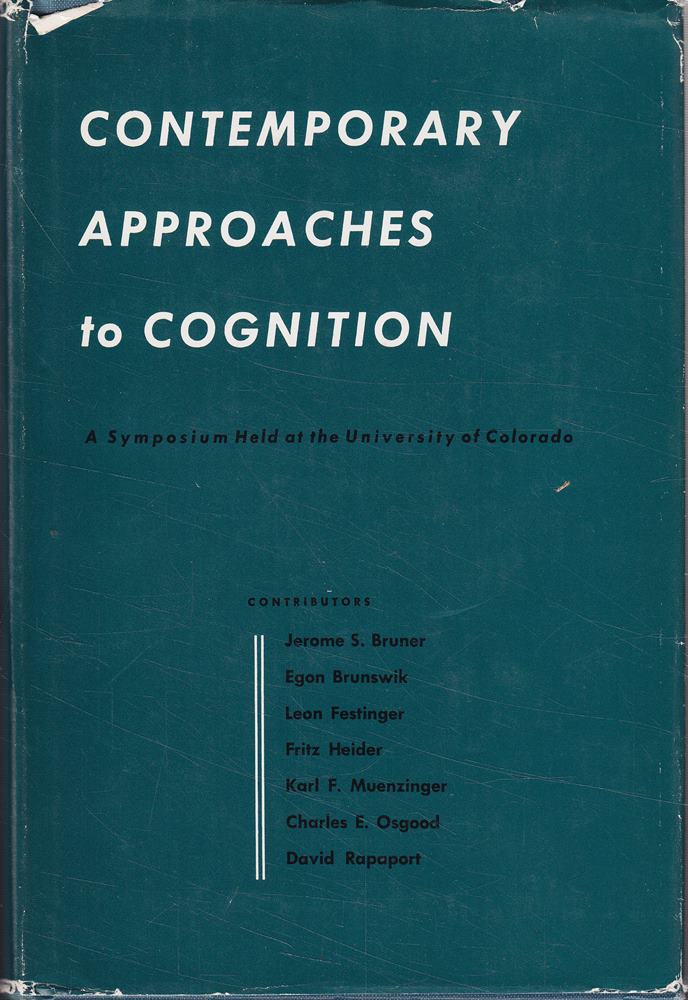 Contemporary Approaches to Cognition