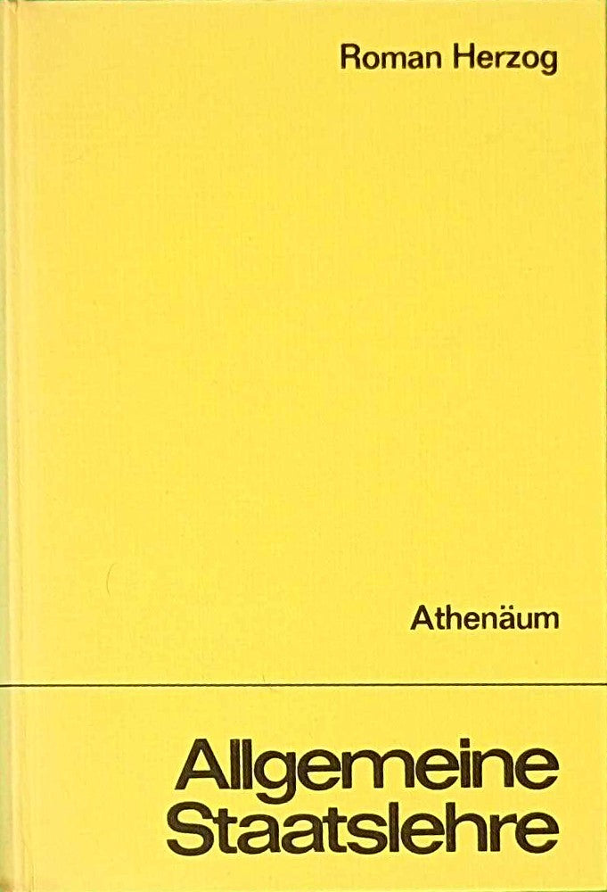 Allgemeine Staatslehre
