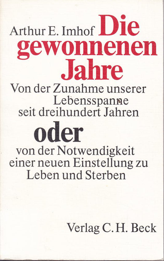 Die gewonnenen Jahre