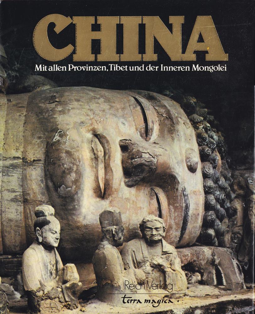 China. Mit allen Provinzen  Tibet und der Inneren Mongolei