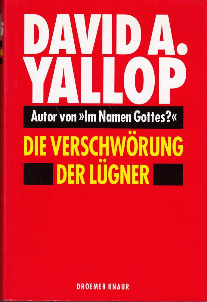 Die Verschwörung der Lügner. 3426262916