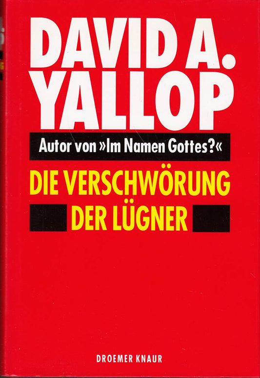 Die Verschwörung der Lügner. 3426262916