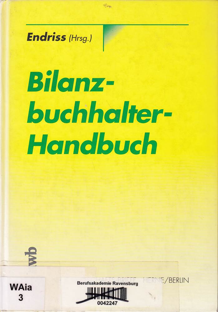 Bilanzbuchhalter-Handbuch