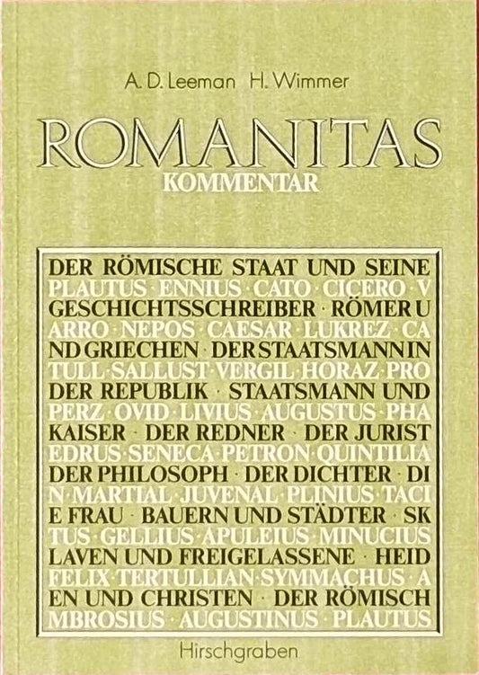 Romanitas. Synthematisches Lesebuch der lateinischen Literatur - Kommentarband
