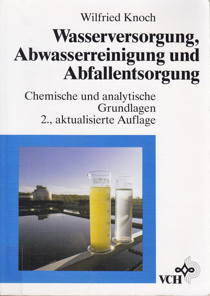 Wasserversorgung  Abwasserreinigung und Abfallentsorgung