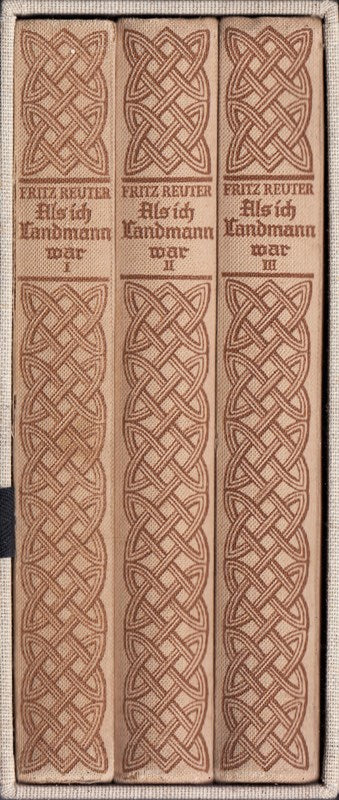 Als ich Landmann war. Zweiter Teil. Ins Hochdeutsche übertragen von Heinrich Conrad.