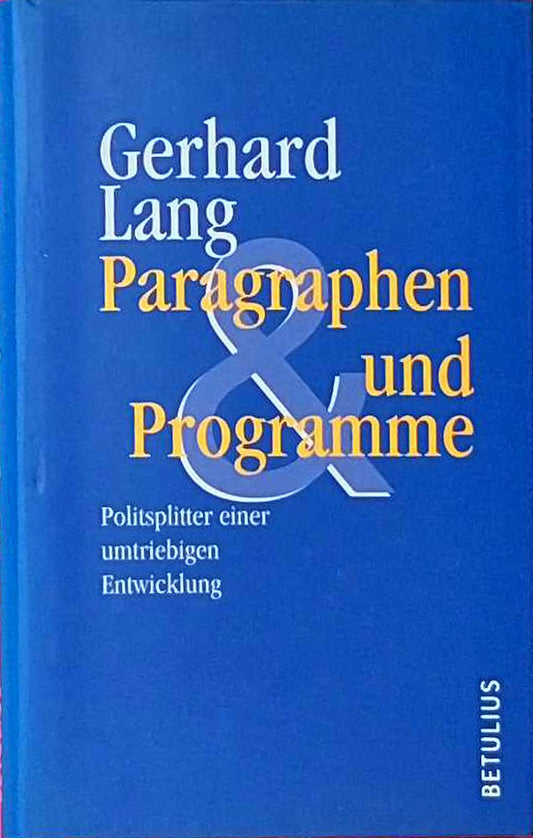 Paragraphen und Programme