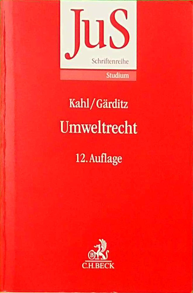 Umweltrecht (Kurzlehrbücher für das Juristische Studium)