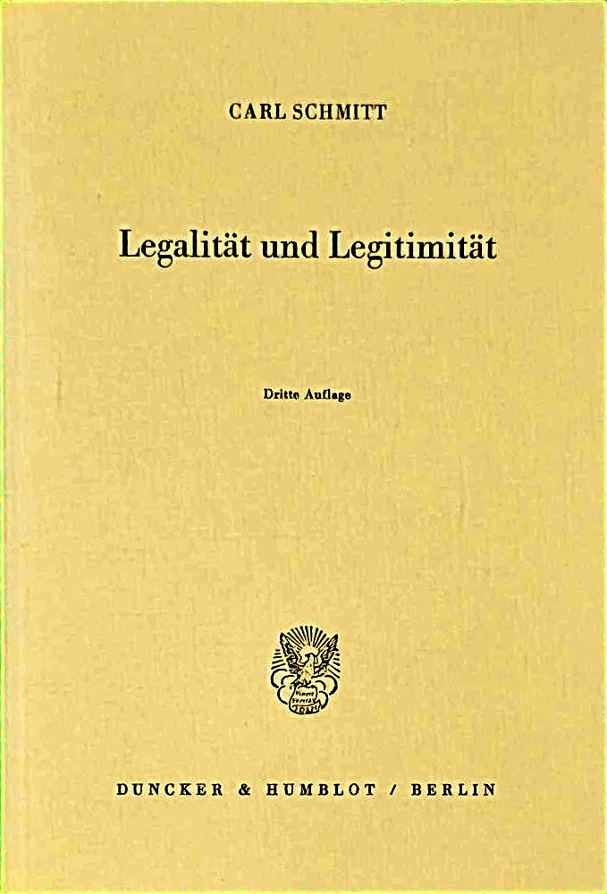 Legalität und Legitimität