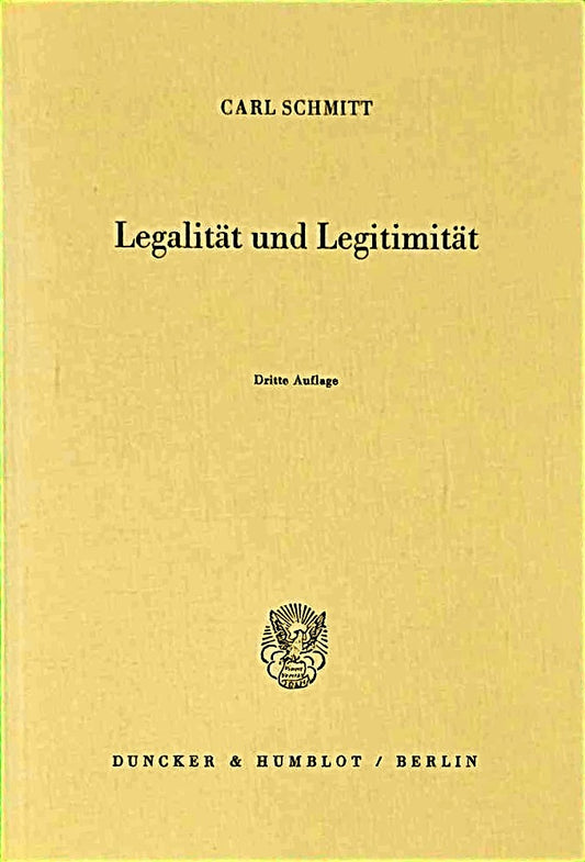 Legalität und Legitimität