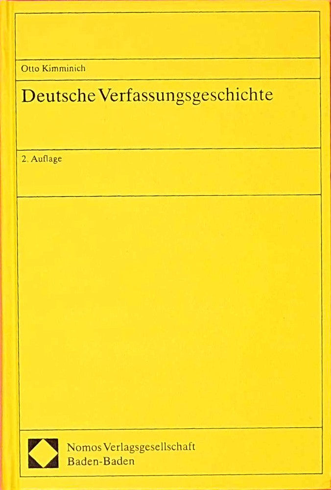 Deutsche Verfassungsgeschichte