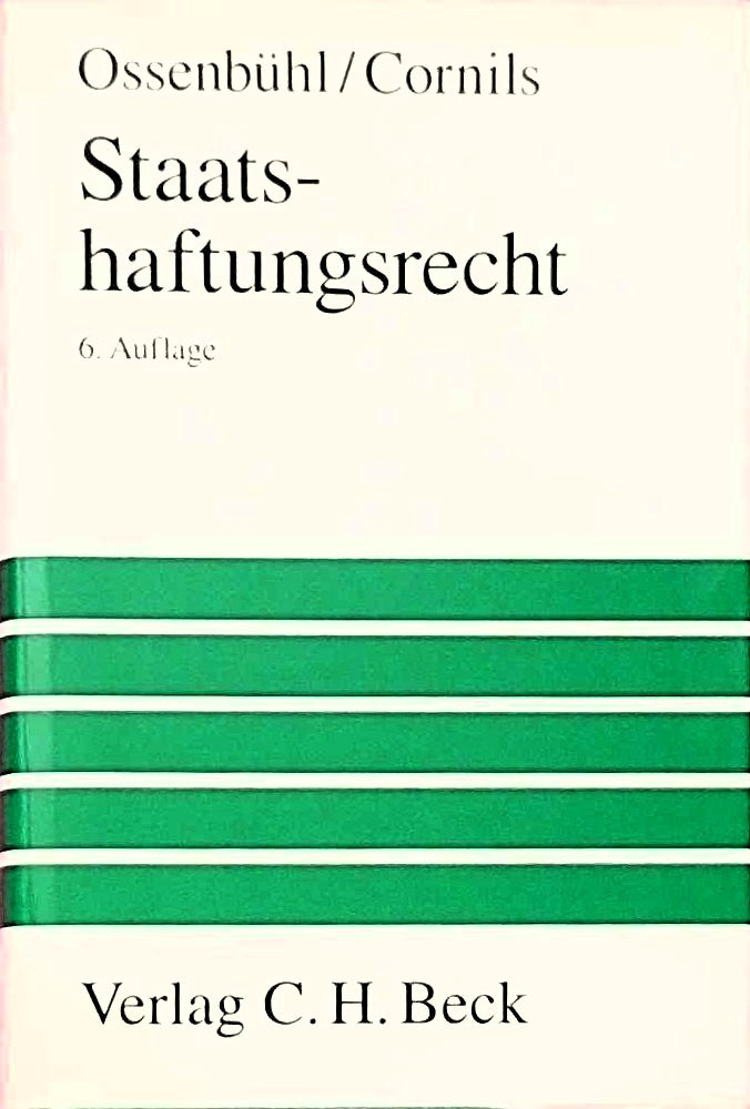 Staatshaftungsrecht (Großes Lehrbuch)