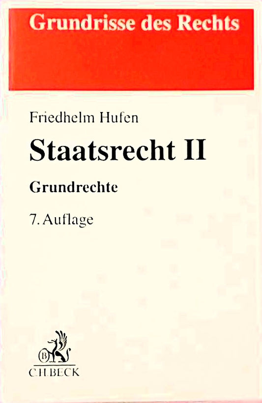 Staatsrecht II: Grundrechte